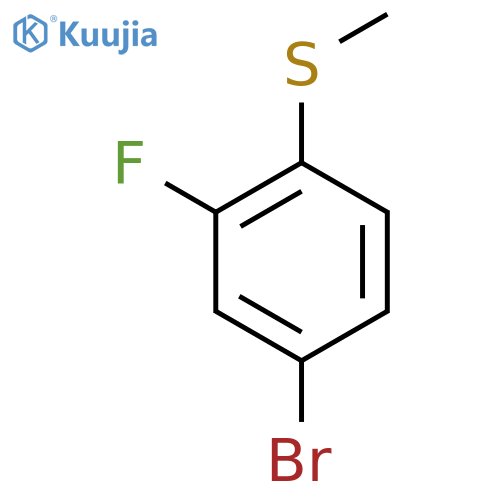 4-Bromo-2-fluorothioanisole structure