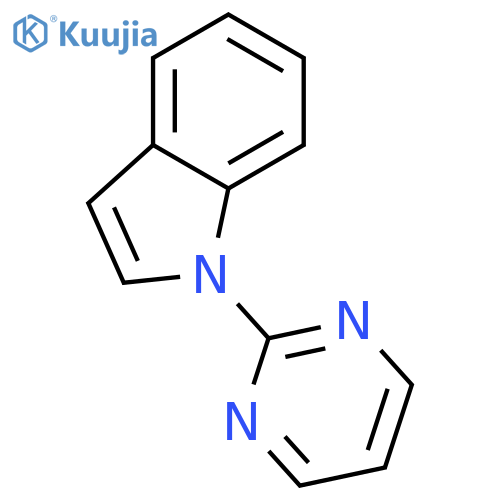 1-(Pyrimidin-2-yl)-1H-indole structure