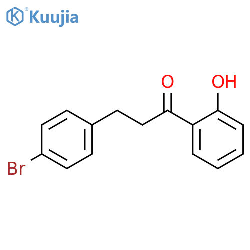 3-(4-Bromophenyl)-1-(2-hydroxyphenyl)-1-Propanone structure