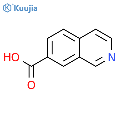 Isoquinoline-7-carboxylic acid structure