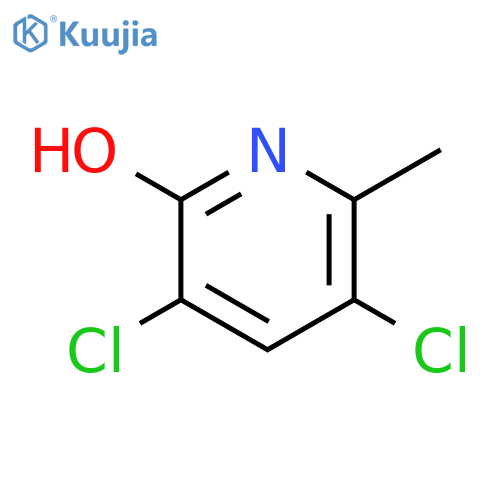 3,5-Dichloro-6-methylpyridin-2-ol structure
