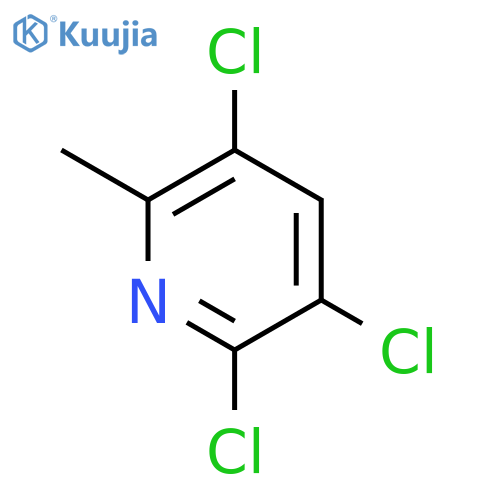 2,3,5-Trichloro-6-methylpyridine structure