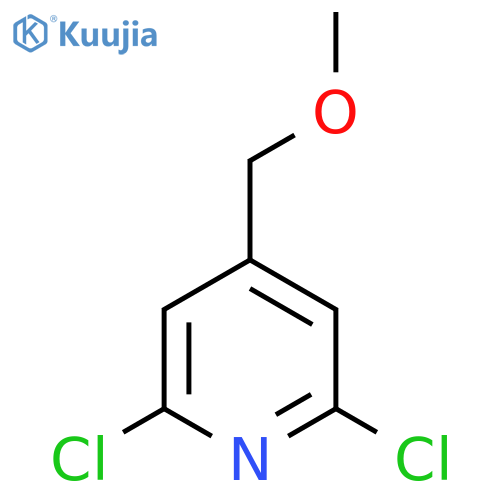2,6-Dichloro-4-methoxymethyl-pyridine structure