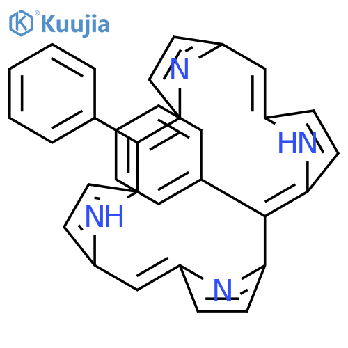 5,15-Diphenylporphyrin structure