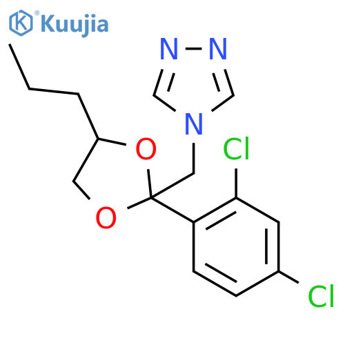 Propiconazole-4H-1,2,4-triazole(Mixture of Diastereomers) structure