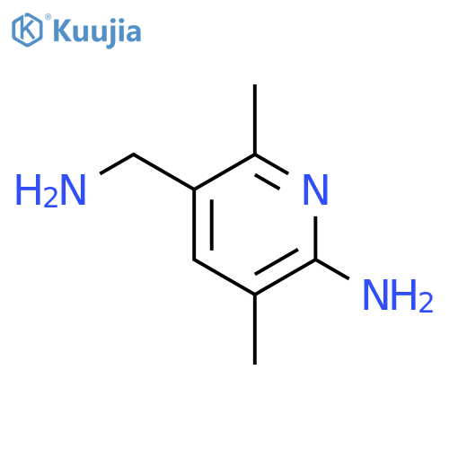 3-Pyridinemethanamine,6-amino-2,5-dimethyl- structure