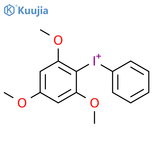Phenyl(2,4,6-trimethoxyphenyl)iodonium structure
