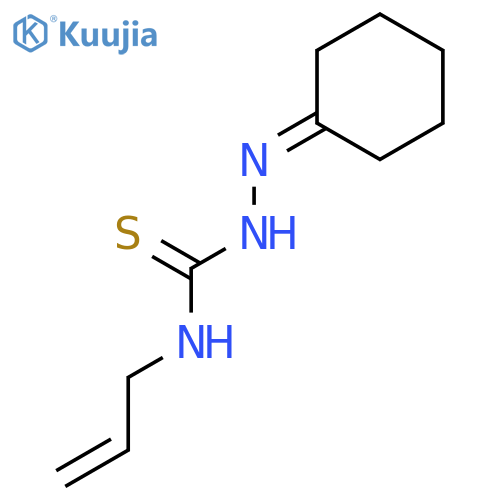 Hydrazinecarbothioamide, 2-cyclohexylidene-N-2-propenyl- structure