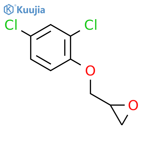 2-(2,4-dichlorophenoxy)methyloxirane structure