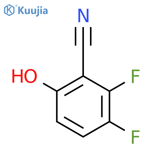 Benzonitrile,2,3-difluoro-6-hydroxy- structure