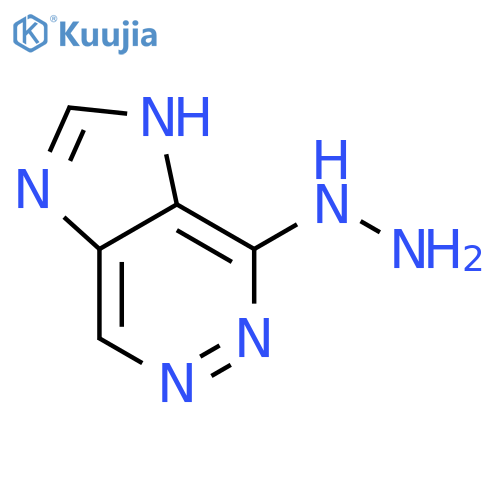 7-hydrazinyl-1H-Imidazo[4,5-d]pyridazine structure