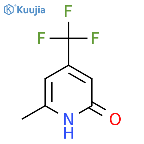 6-methyl-4-(trifluoromethyl)-2(1H)-pyridinone structure