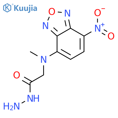NBD-CO-Hz 4-(N-Hydrazinocarbonylmethyl-N-methylamino)-7-nitro-2,1,3-benzoxadiazole structure