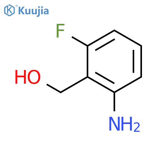 (2-Amino-6-fluorophenyl)methanol structure