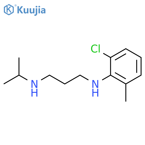1,3-Propanediamine, N-(2-chloro-6-methylphenyl)-N'-(1-methylethyl)- structure