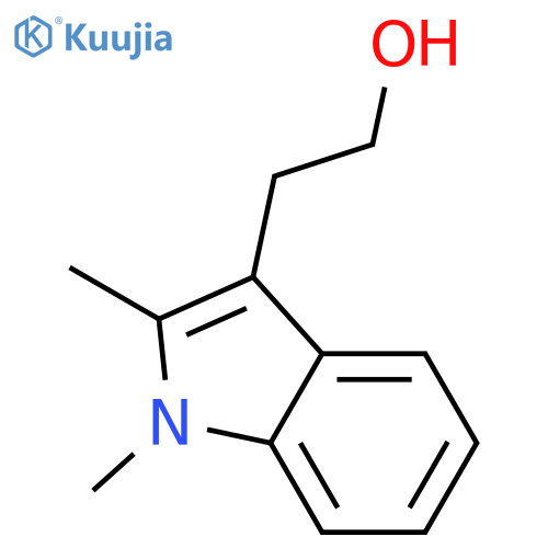 2-(1,2-dimethyl-1H-indol-3-yl)ethan-1-ol structure