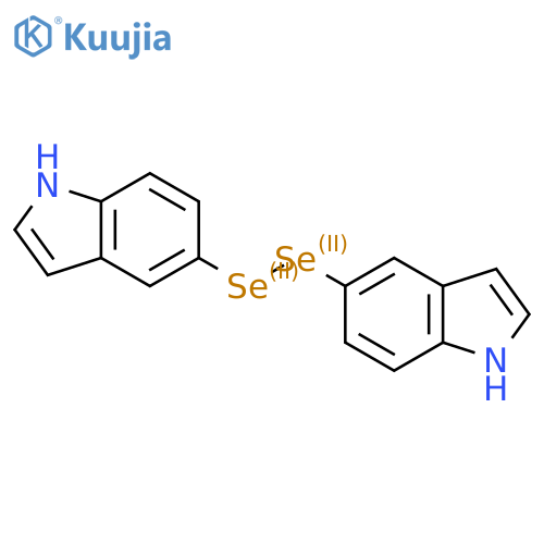 Indole, 5,5'-diselenodi- structure
