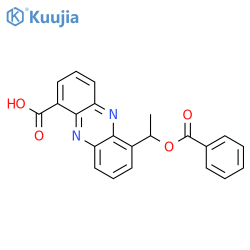 1-Phenazinecarboxylicacid, 6-[1-(benzoyloxy)ethyl]- structure