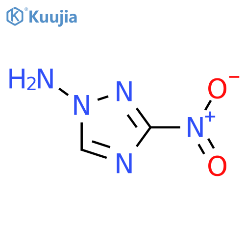1H-1,2,4-Triazol-1-amine, 3-nitro- (9CI) structure
