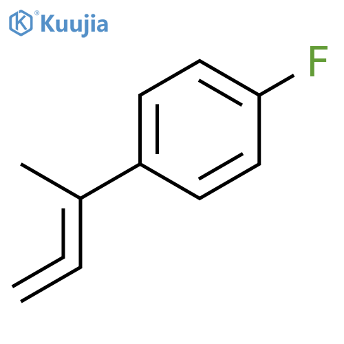 Benzene,1-fluoro-4-(1-methyl-1,2-propadien-1-yl)- structure