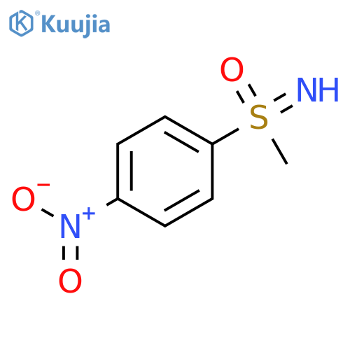 imino(methyl)(4-nitrophenyl)-λ?-sulfanone structure