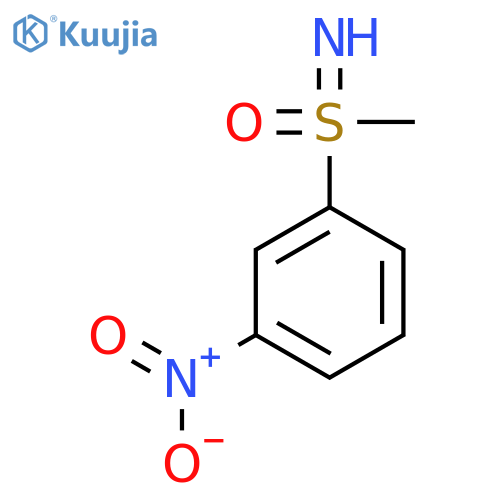 Sulfoximine, S-methyl-S-(3-nitrophenyl)- structure