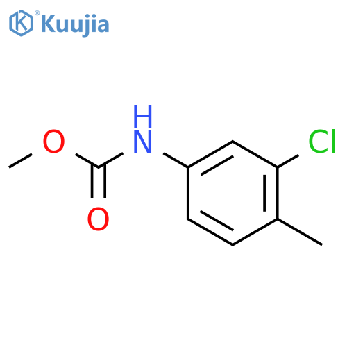 Methyl 3-Chloro-4-methylcarbanilate structure