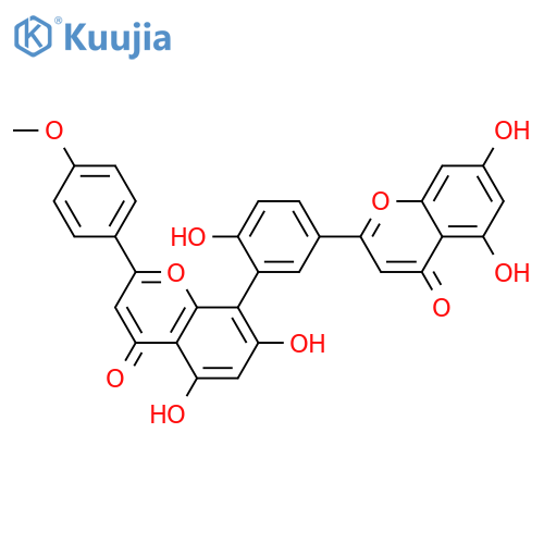 Podocarpusflavone A structure