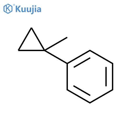Benzene,(1-methylcyclopropyl)- structure