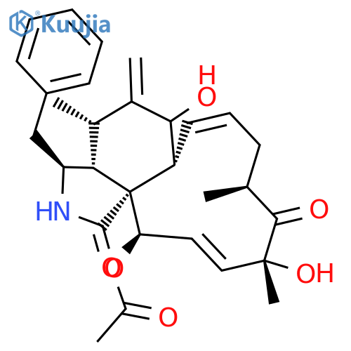 Cytochalasin D structure
