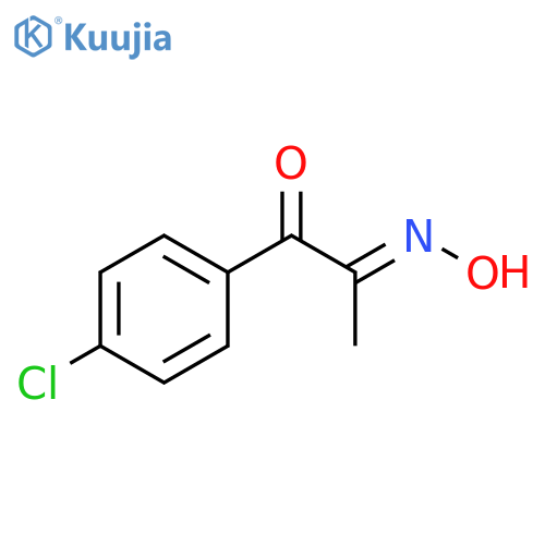 1,2-Propanedione, 1-(4-chlorophenyl)-, 2-oxime, (2E)- structure