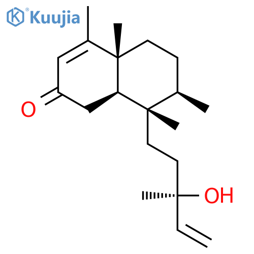 2(1H)-Naphthalenone,4a,5,6,7,8,8a-hexahydro-8-[(3R)-3-hydroxy-3-methyl-4-pentenyl]-4,4a,7,8-tetramethyl-, (4aR,7R,8S,8aR)- structure