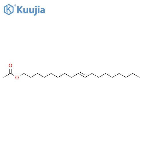 (9E)-octadec-9-en-1-yl acetate structure