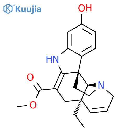 16-Hydroxytabersonine structure