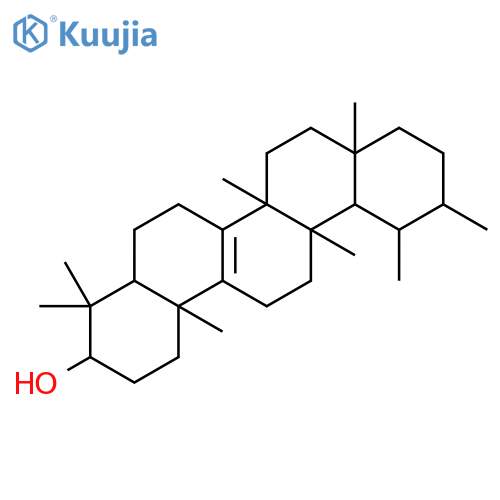 26-Norurs-8-en-3-ol,13-methyl-, (3b,13a,14b)- structure