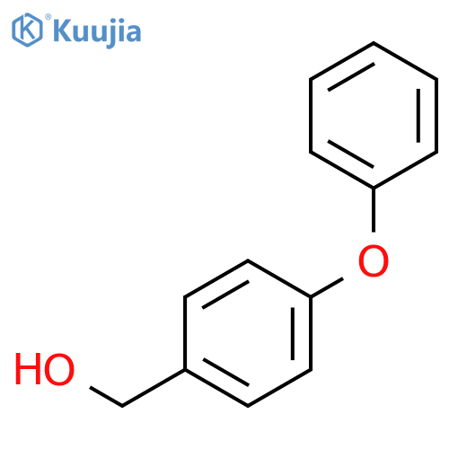 (4-Phenoxyphenyl)methanol structure