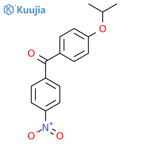 4-Isopropoxy-4'-nitrobenzophenone structure
