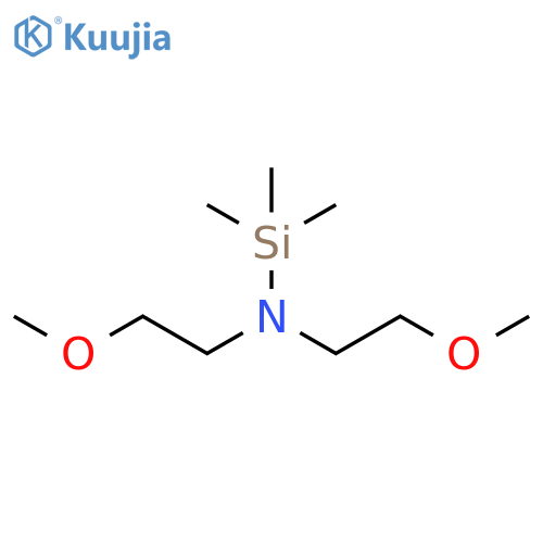 Silanamine, N,N-bis(2-methoxyethyl)-1,1,1-trimethyl- structure