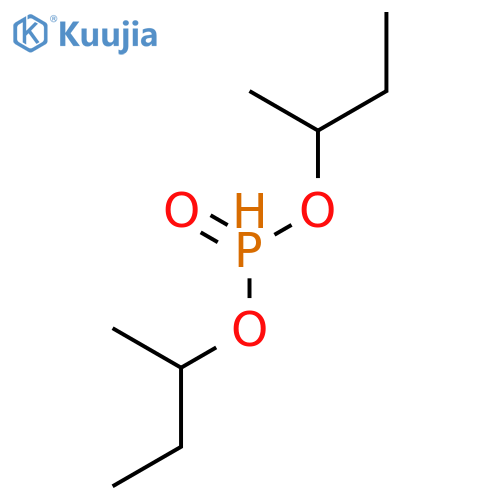 Phosphonic acid, bis[(1S)-1-methylpropyl] ester structure