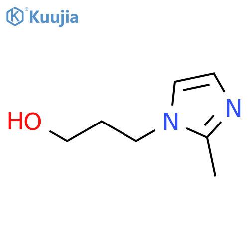 3-(2-methyl-1H-imidazol-1-yl)propan-1-ol Hydrochloride structure