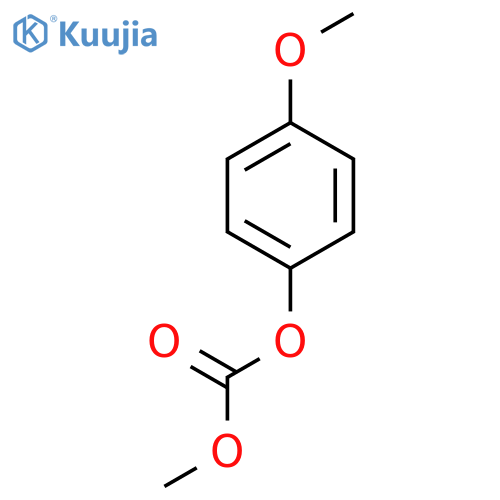 Carbonic acid, 4-methoxyphenyl methyl ester structure