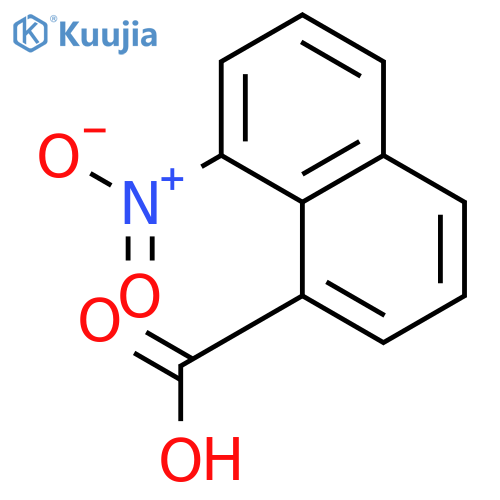 8-nitronaphthalene-1-carboxylic Acid structure