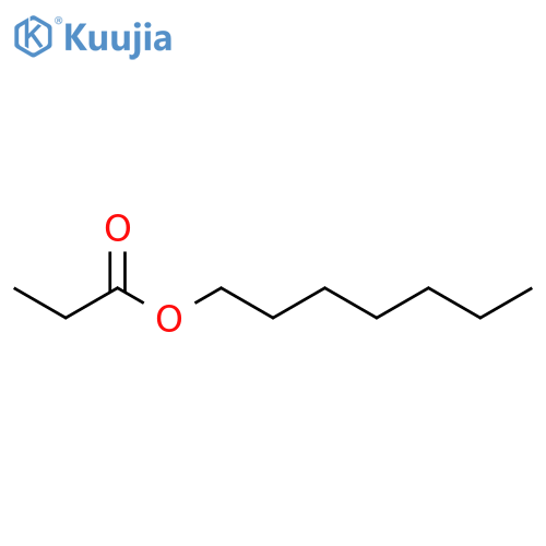 Propanoic acid, heptylester structure