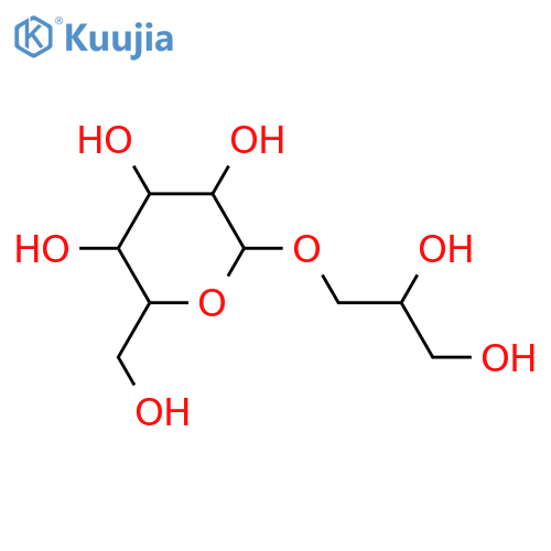 1-O-Glucopyranosylglycerol structure