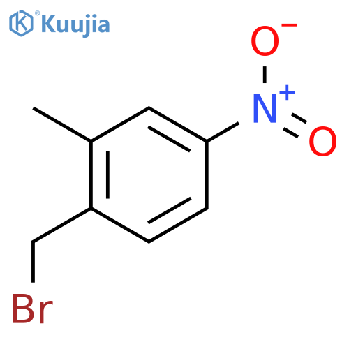 Benzene, 1-(bromomethyl)-2-methyl-4-nitro- structure