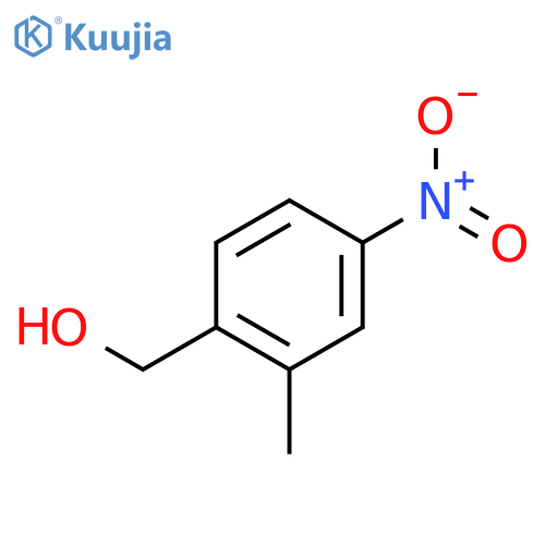 (2-Methyl-4-nitrophenyl)methanol structure