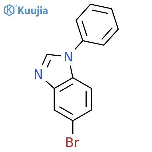 5-Bromo-1-phenyl-1H-benzoimidazole structure