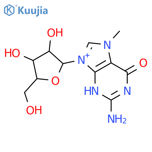 Guanosine, 7-methyl-,inner salt (9CI) structure