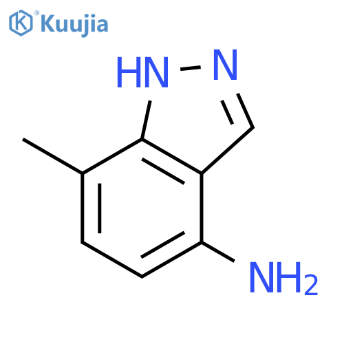 7-Methyl-1H-indazol-4-amine Hydrochloride structure