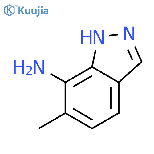 6-Methyl-1H-indazol-7-amine structure
